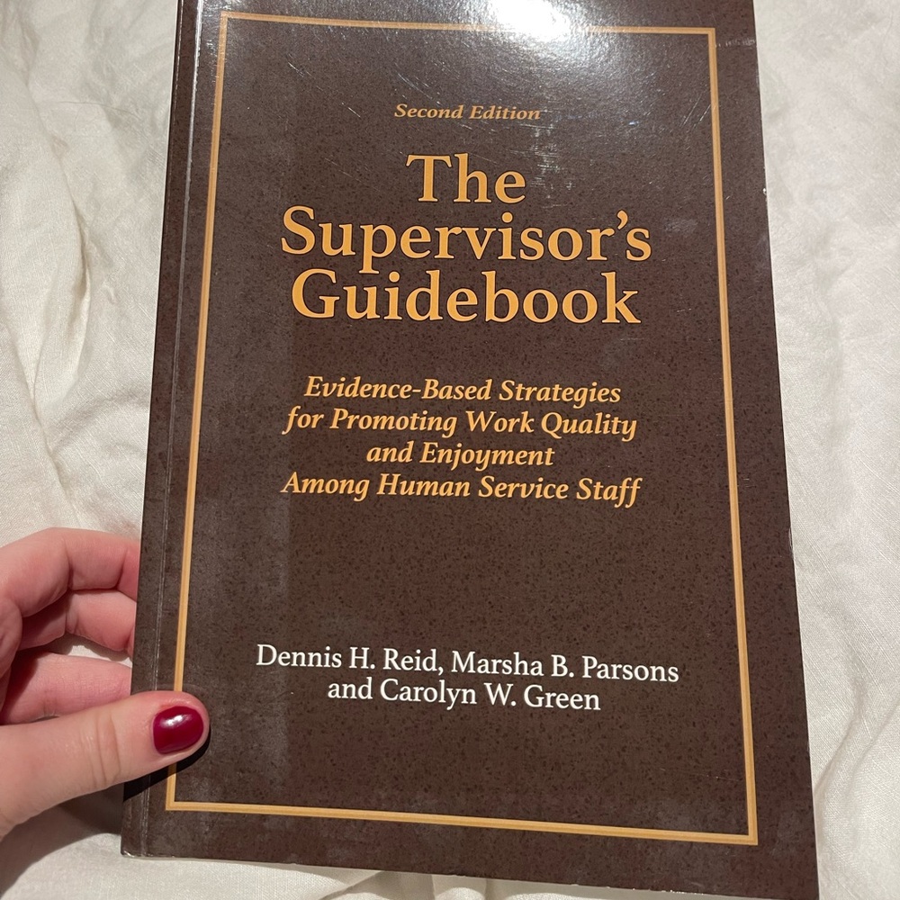THE SUPERVISOR'S GUIDEBOOK: ABA